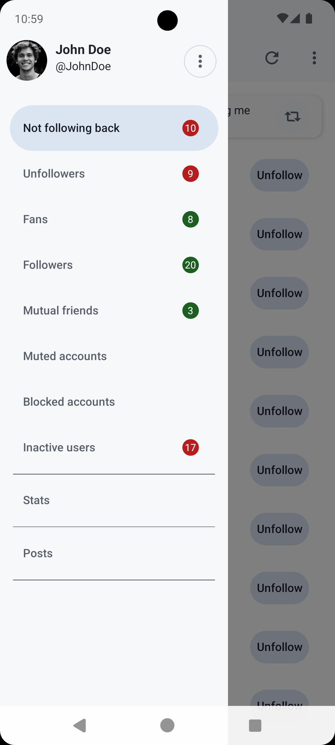 X/Twitter Takipçilerinizi İzleyin - Ana Panel