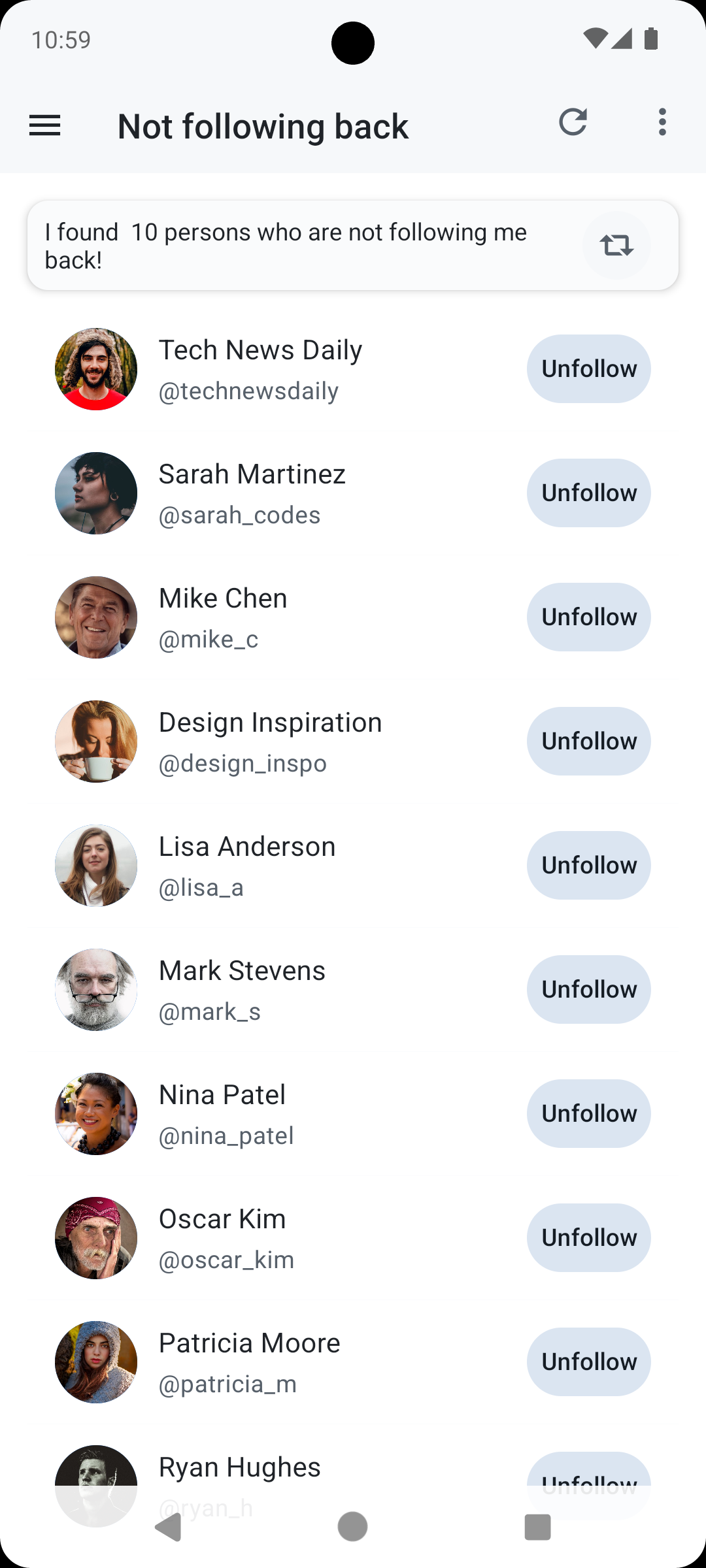 X/Twitter'da Sizi Geri Takip Etmeyenleri Bulun